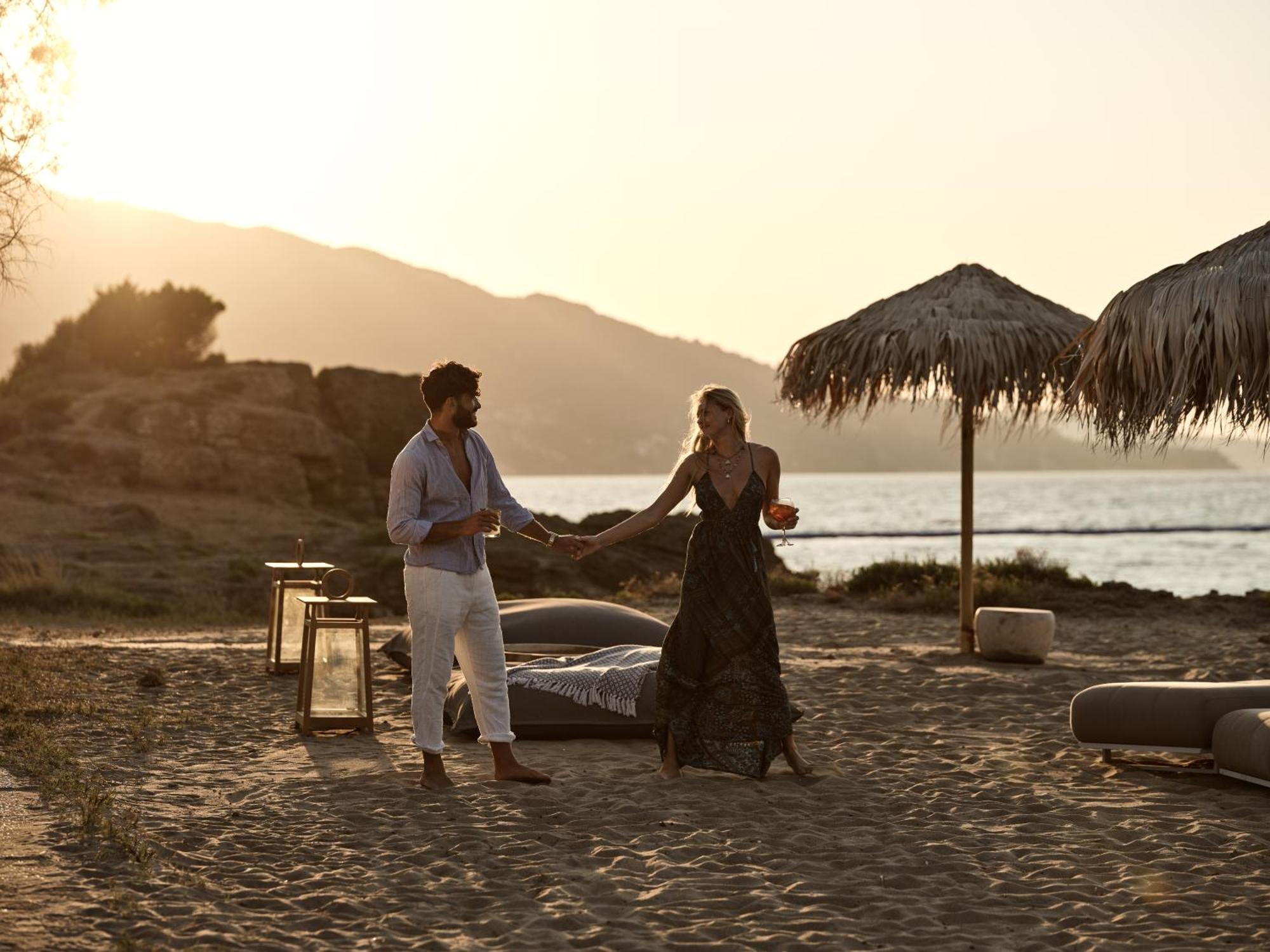 Cove Paros Hotel Naousa  Bagian luar foto