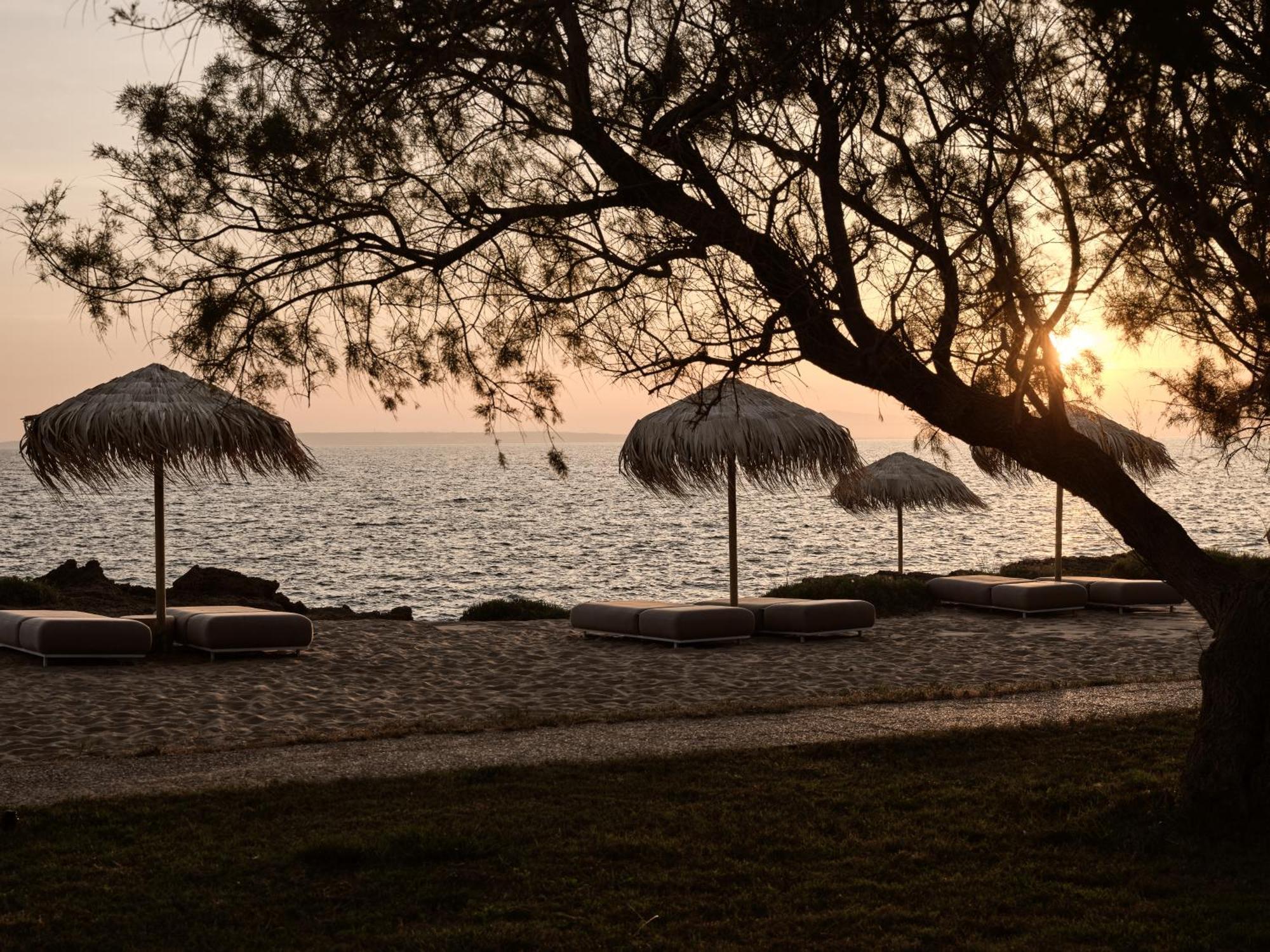 Cove Paros Hotel Naousa  Bagian luar foto