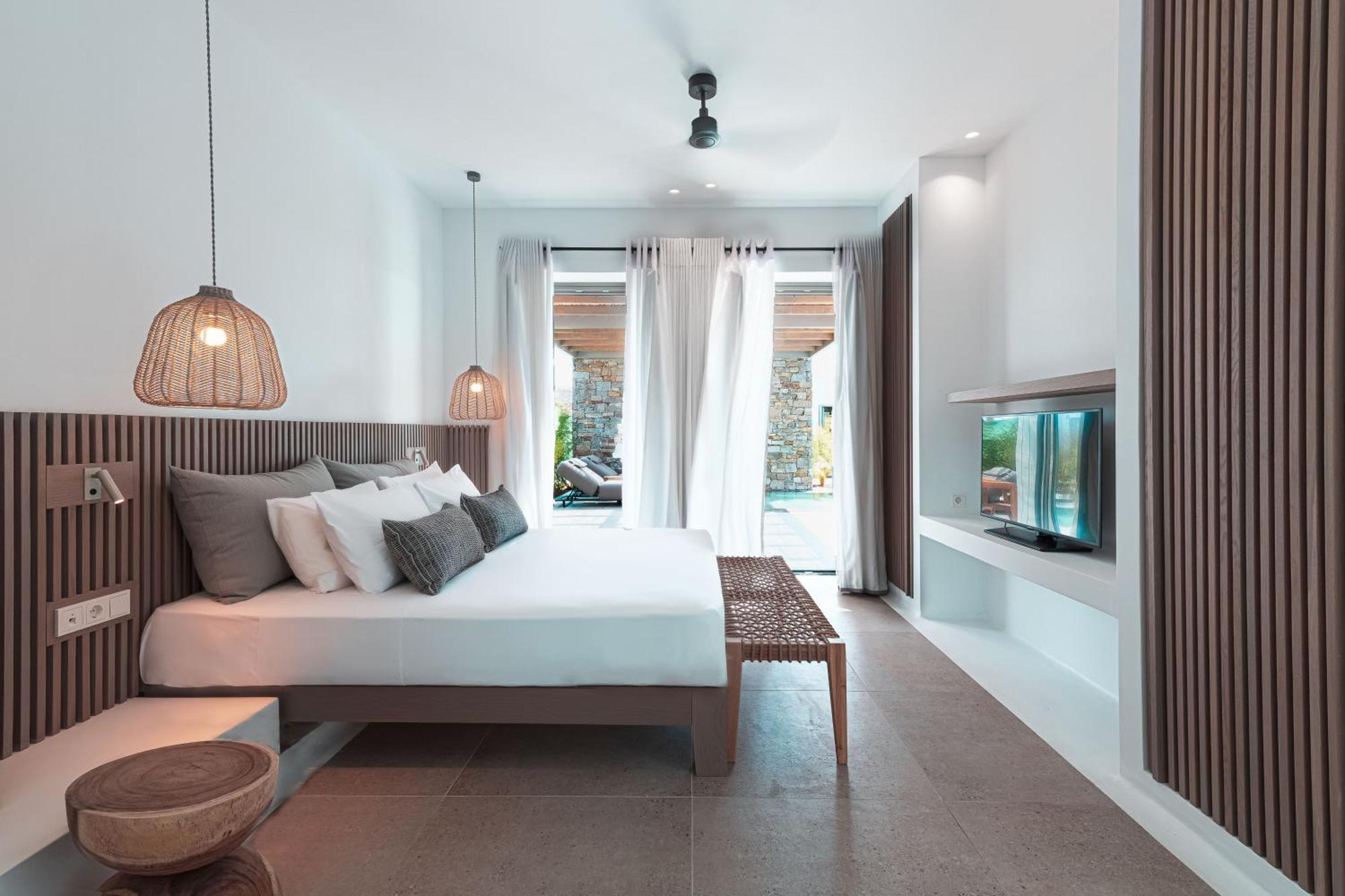 Cove Paros Hotel Naousa  Bagian luar foto